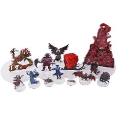 D&D Idols Of The Realms 2D Acrylic Miniatures Van Richten's Guide To Ravenloft Set 1